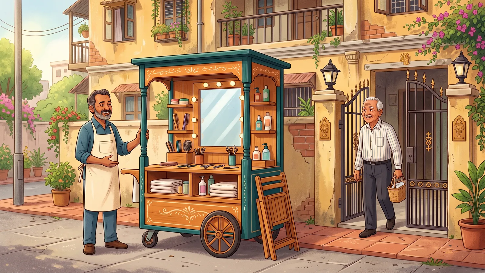 Illustration for Kadaikodi compared with delivery apps